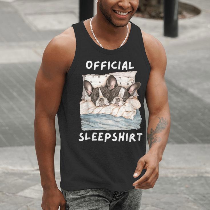 Boston Terrier Dog Official Sleepshirt Pajamas Nightgown Men Women Girls Kids Men Tank Top, funny gift