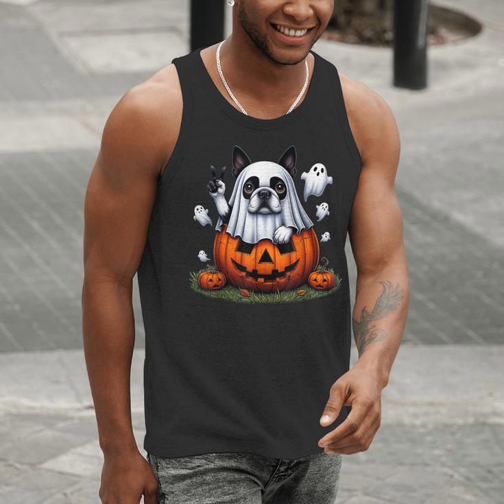Boston Terrier Ghost Boo Halloween Kids Men Tank Top, Boston Terrier Ghost Tank Tops, Boston Terrier Halloween Tank Tops, funny gift