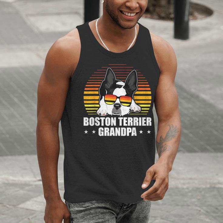 Boston Terrier Grandpa Dog Owner Boston Terrier Men Tank Top, funny gift
