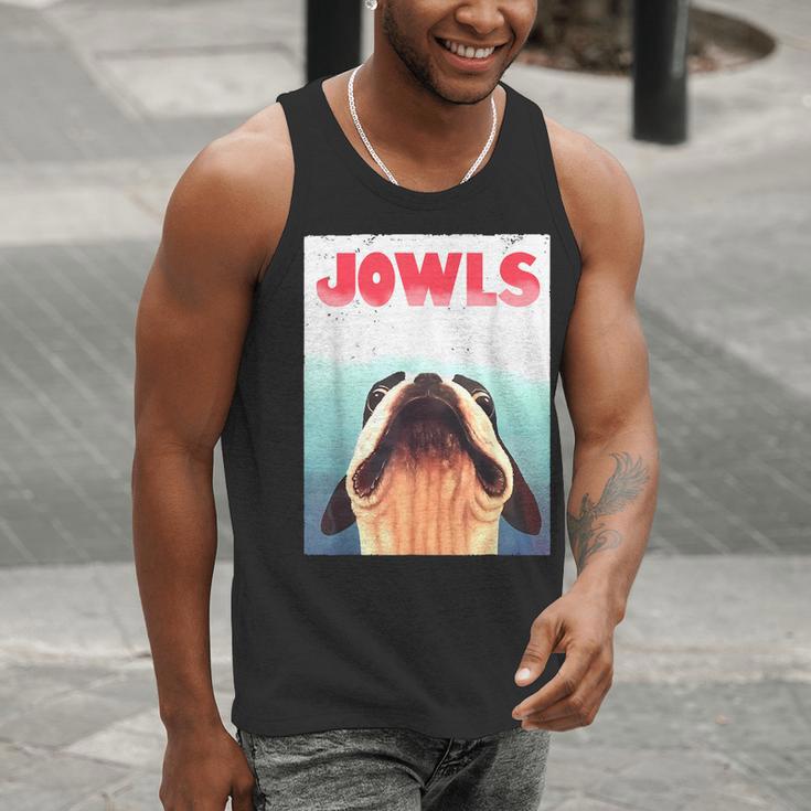 Boston Terriers Jowls Dog Mom Dog Dad Men Tank Top, funny gift