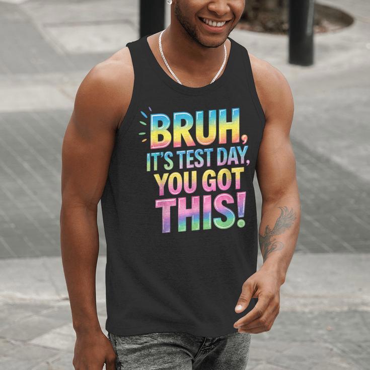 Bruh It's Test Day You Got This Funny Teacher Men Tank Top, funny gift Bruh It's Test Day You Got This Funny Teacher Men Tank Top, funny gift