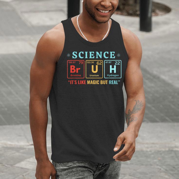 Bruh Science Like Magic But Real Teachers Students Scientist Men Tank Top, Science Teacher Tank Tops, funny gift Bruh Science Like Magic But Real Teachers Students Scientist Men Tank Top, Science Teacher Tank Tops, funny gift