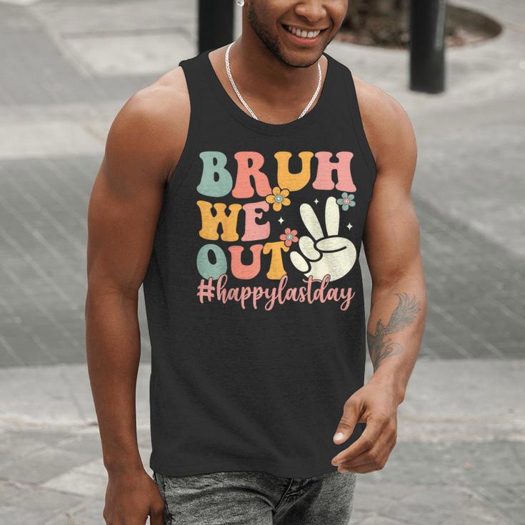 Bruh We Out Teacher Retro Last Day Of School Boys Girls Kids Men Tank Top, funny gift Bruh We Out Teacher Retro Last Day Of School Boys Girls Kids Men Tank Top, funny gift