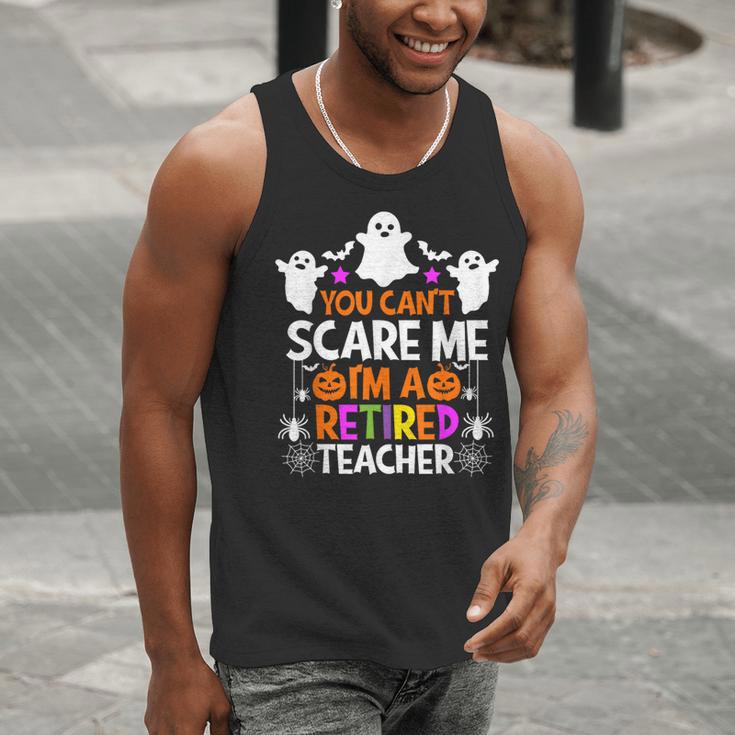 You Can't Scare Me I'm A Retired Teacher Shirt Halloween Men Tank Top, funny gift You Can't Scare Me I'm A Retired Teacher Shirt Halloween Men Tank Top, funny gift