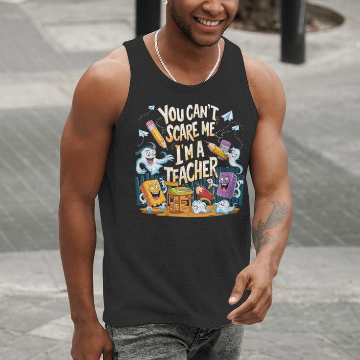 You Can't Scare Me I'm A Teacher Cool Math Teacher Halloween Men Tank Top, funny gift You Can't Scare Me I'm A Teacher Cool Math Teacher Halloween Men Tank Top, funny gift