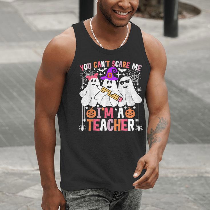 You Can't Scare Me I'm A Teacher Halloween Men Tank Top, funny gift You Can't Scare Me I'm A Teacher Halloween Men Tank Top, funny gift