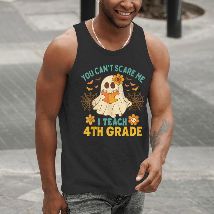 You Can't Scare Me I Teach 4th Grade Halloween Teacher Ghost Men Tank Top, 4th Grade Teacher Tank Tops, funny gift You Can't Scare Me I Teach 4th Grade Halloween Teacher Ghost Men Tank Top, 4th Grade Teacher Tank Tops, funny gift