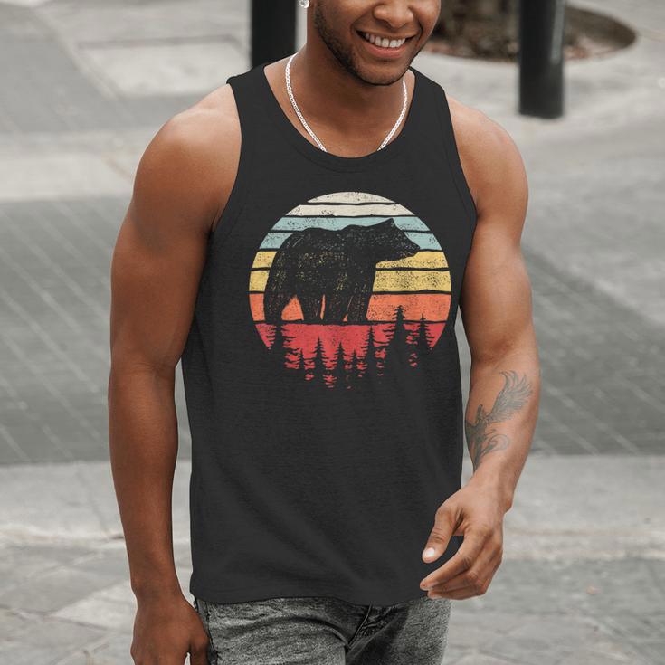 Catch Some Rays Vintage Retro Grizzly Bear Men Tank Top, funny gift