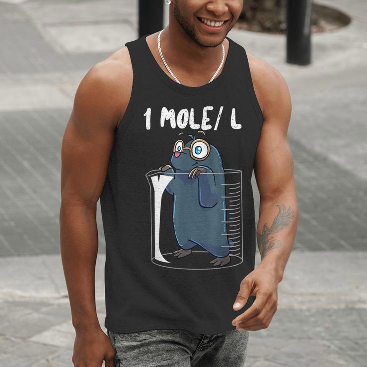 Chemistry Chemist Student Science Teacher Mole Men Tank Top, Science Teacher Tank Tops, funny gift