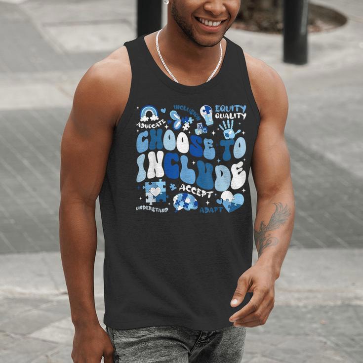 Choose To Include Inclusion Matters Autism Awareness Teacher Men Tank Top, funny gift Choose To Include Inclusion Matters Autism Awareness Teacher Men Tank Top, funny gift