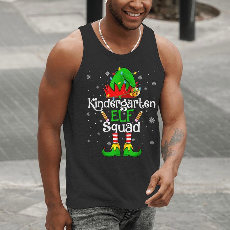 Christmas Kindergarten Elf Squad Teacher Student Men Tank Top, funny gift