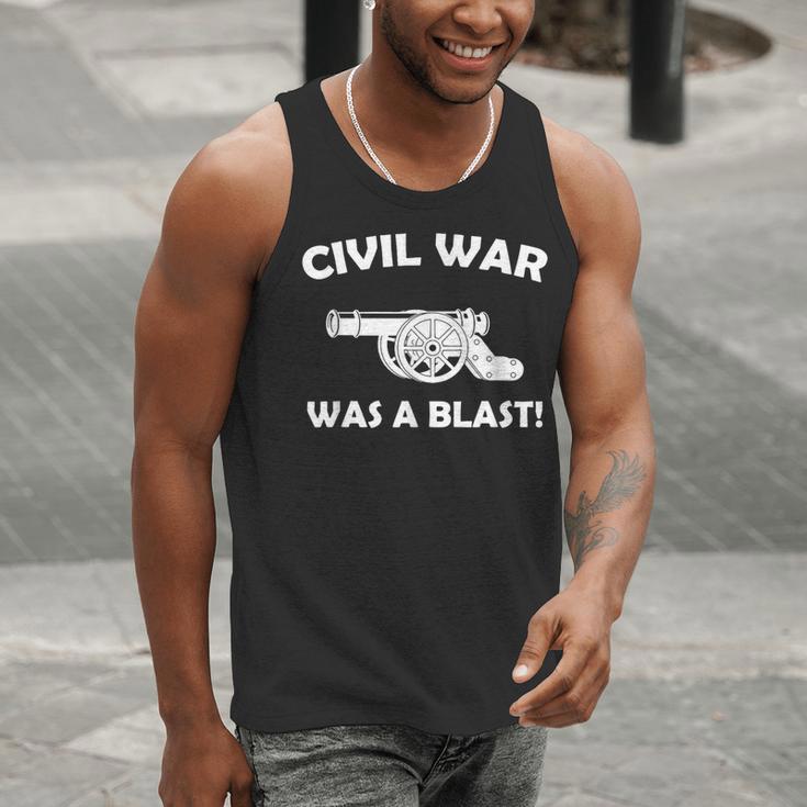 Civil War It Was A Blast History Teacher T-Shirt Men Tank Top, History Teacher Tank Tops, funny gift