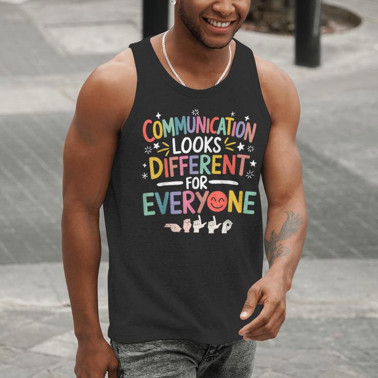 Communication ASL Teacher Deaf People ASL Interpreter Men Tank Top, funny gift Communication ASL Teacher Deaf People ASL Interpreter Men Tank Top, funny gift