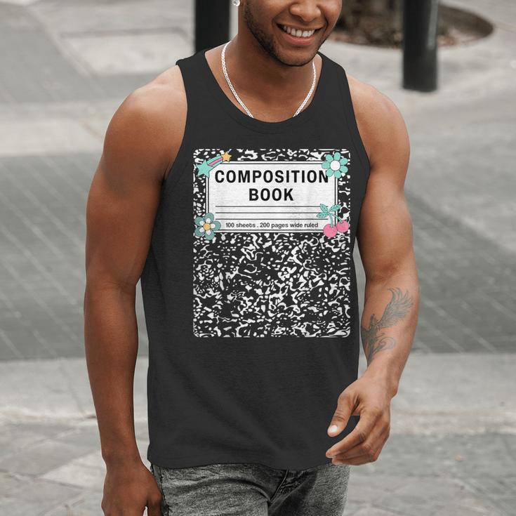 Composition Book Notebook Teachers Matching Group Halloween Men Tank Top, funny gift Composition Book Notebook Teachers Matching Group Halloween Men Tank Top, funny gift