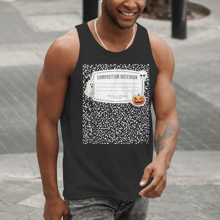 Composition Notebook Costume Adult Halloween For Teacher Men Tank Top, funny gift Composition Notebook Costume Adult Halloween For Teacher Men Tank Top, funny gift