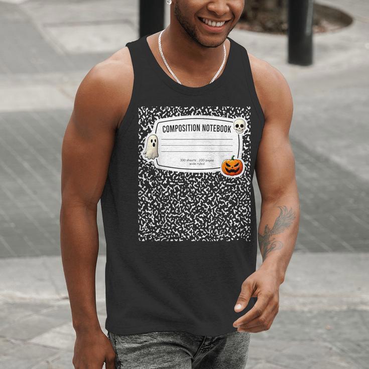 Composition Notebook Costume Adult Halloween For Teachers Men Tank Top, funny gift Composition Notebook Costume Adult Halloween For Teachers Men Tank Top, funny gift