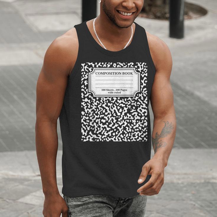 Composition Notebook Matching Group Halloween Teachers Men Tank Top, funny gift