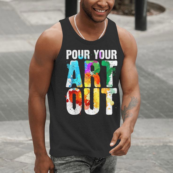 Cool Artist For Men Women Painter Art Teacher Paint Artists Men Tank Top, funny gift