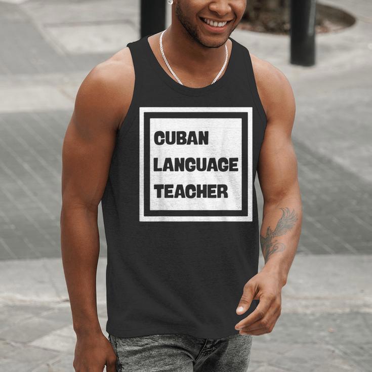 Cuban Language Teacher Men Tank Top, funny gift Cuban Language Teacher Men Tank Top, funny gift