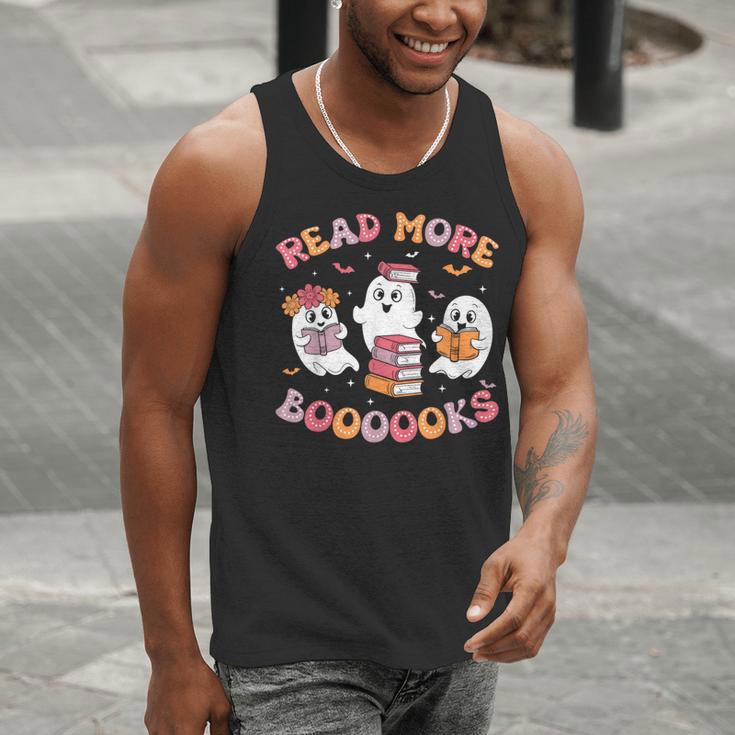 Cute Ghost Book Read More Books Teachers Halloween Men Tank Top, funny gift Cute Ghost Book Read More Books Teachers Halloween Men Tank Top, funny gift