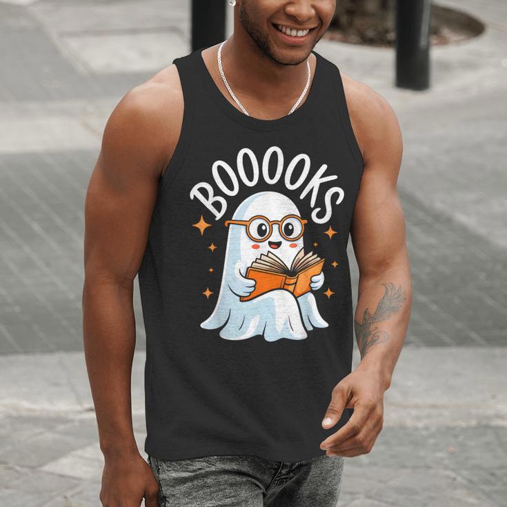 Cute Ghost Reading Book Librarian Teacher Halloween Costume Men Tank Top, funny gift Cute Ghost Reading Book Librarian Teacher Halloween Costume Men Tank Top, funny gift