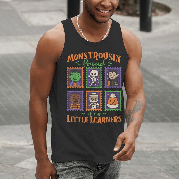 Cute Halloween Teacher Men Tank Top, funny gift