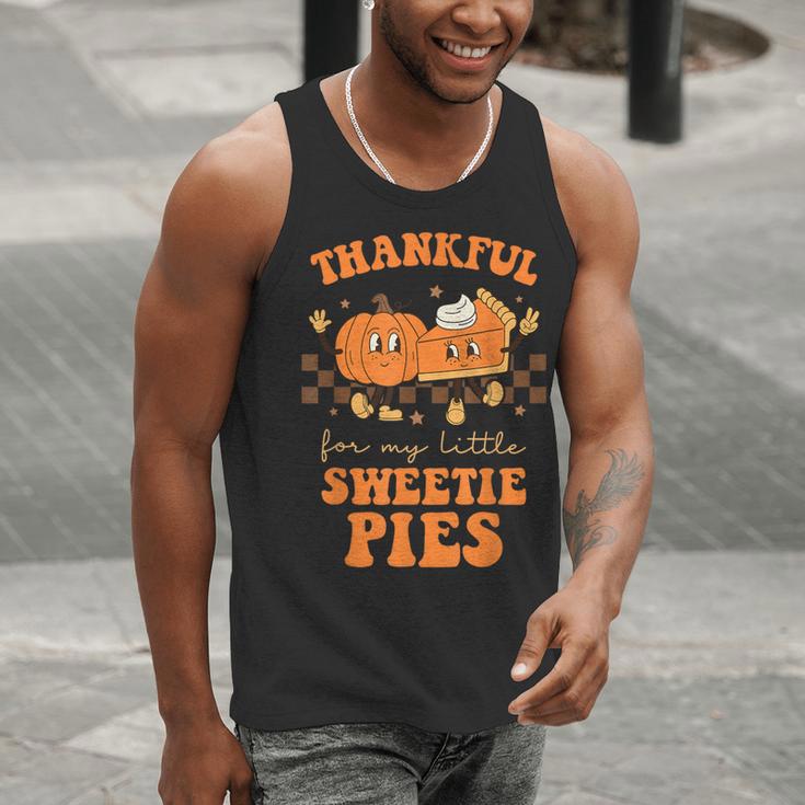 Cute Thanksgiving Teacher Thankful For My Sweetie Pies Mom Men Tank Top, funny gift Cute Thanksgiving Teacher Thankful For My Sweetie Pies Mom Men Tank Top, funny gift