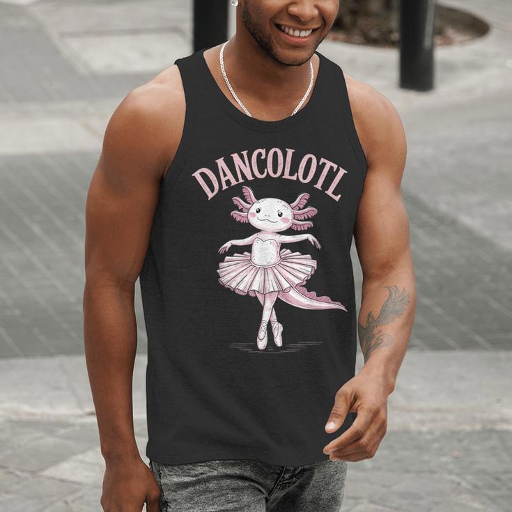 Dancolotl Ballerina Axolotl Ballet Dance Teacher Men Tank Top, funny gift Dancolotl Ballerina Axolotl Ballet Dance Teacher Men Tank Top, funny gift