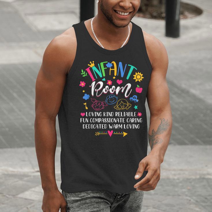 Daycare Provider Loving Kind Reliable Infant Room Teacher Men Tank Top, funny gift Daycare Provider Loving Kind Reliable Infant Room Teacher Men Tank Top, funny gift