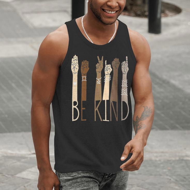 Deaf Be Kind Sign Language Hand Talking Teachers Interpreter Men Tank Top, funny gift Deaf Be Kind Sign Language Hand Talking Teachers Interpreter Men Tank Top, funny gift