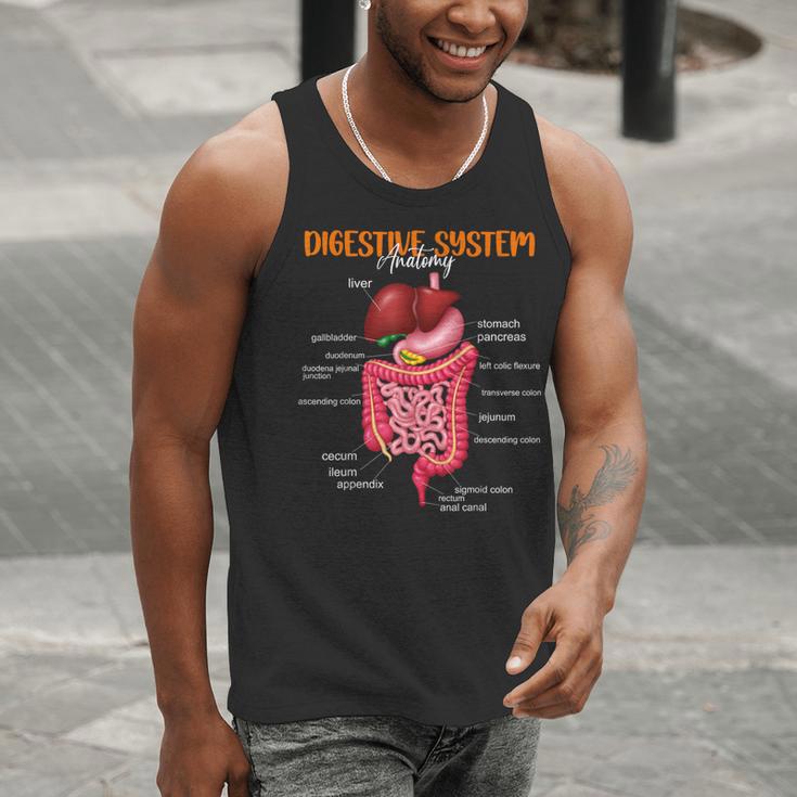Digestive System Anatomy Anatomical Biology Teacher Men Tank Top, funny gift