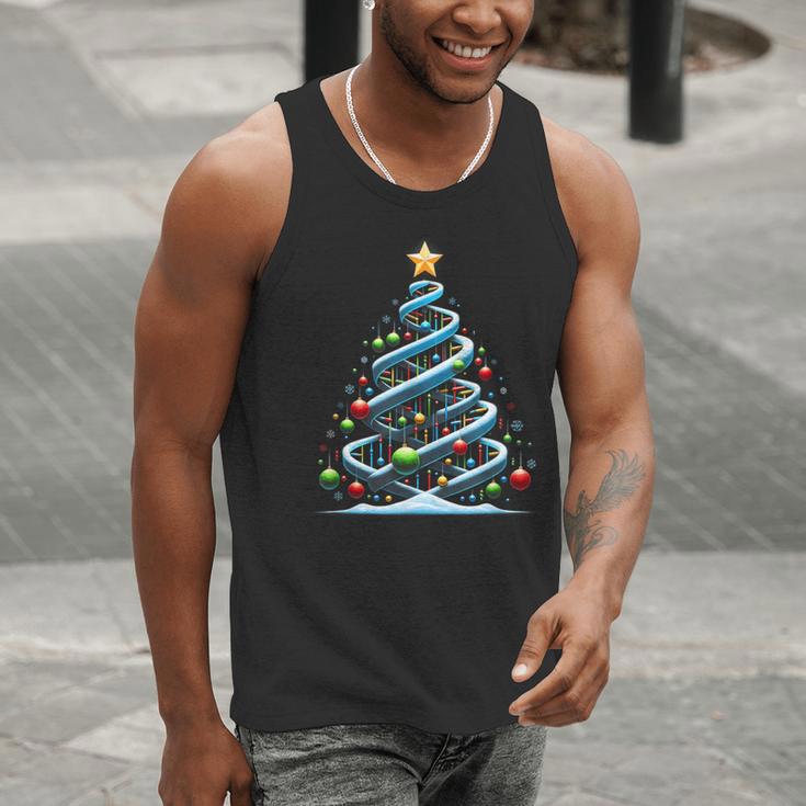 DNA Helix Christmas Tree Scientist Biology Science Teacher Men Tank Top, Science Teacher Tank Tops, funny gift DNA Helix Christmas Tree Scientist Biology Science Teacher Men Tank Top, Science Teacher Tank Tops, funny gift
