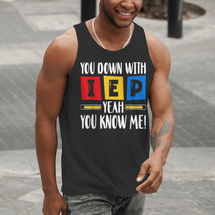 You Down With IEP Yeah You Know Me SPED Teacher Men Tank Top, funny gift You Down With IEP Yeah You Know Me SPED Teacher Men Tank Top, funny gift