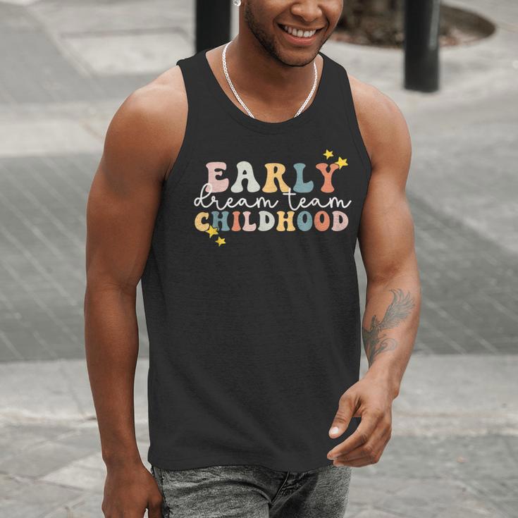 Early Childhood Dream Team Daycare Teacher Toddler Teacher Men Tank Top, funny gift
