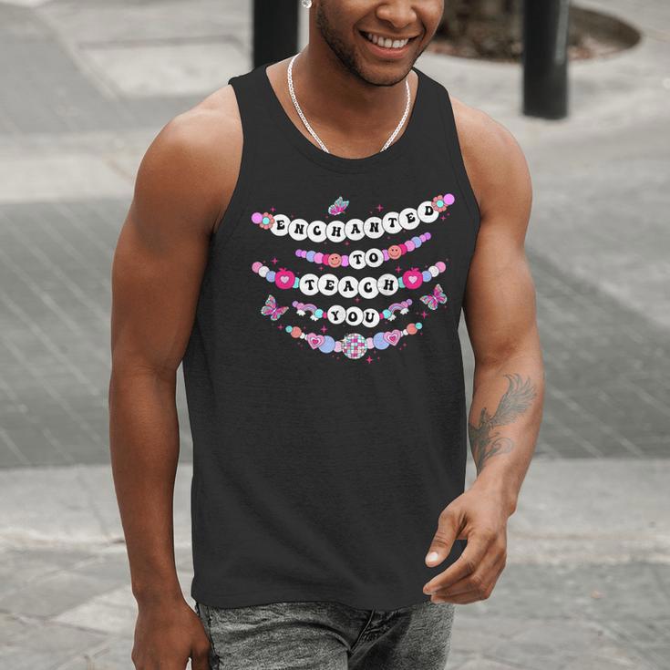 Enchanted To Teach You Bracelet Teacher Back To School Men Tank Top, funny gift Enchanted To Teach You Bracelet Teacher Back To School Men Tank Top, funny gift