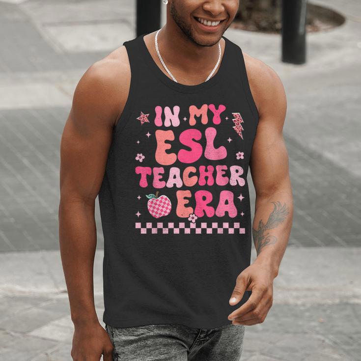 In My Esl Teacher Era Back To School ESL Teacher Groovy Men Tank Top, Groovy Teacher Tank Tops, Esl Teacher Tank Tops, funny gift In My Esl Teacher Era Back To School ESL Teacher Groovy Men Tank Top, Groovy Teacher Tank Tops, Esl Teacher Tank Tops, funny gift