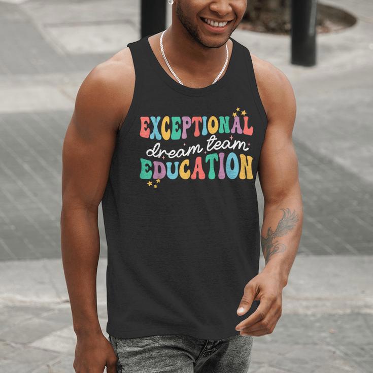 Exceptional Education Dream Team SPED ESE Teacher Autism Men Tank Top, funny gift Exceptional Education Dream Team SPED ESE Teacher Autism Men Tank Top, funny gift