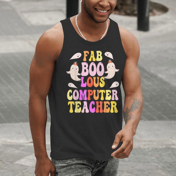 Faboolous COMPUTER TEACHER Costume This Is My Spooky Mom Dad Men Tank Top, funny gift Faboolous COMPUTER TEACHER Costume This Is My Spooky Mom Dad Men Tank Top, funny gift