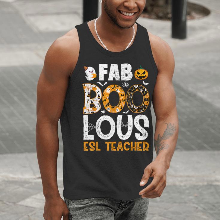 Faboolous ESL ESOL Teacher Spooky Teacher Halloween Costume For Men Women Men Tank Top, Esl Teacher Tank Tops, funny gift Faboolous ESL ESOL Teacher Spooky Teacher Halloween Costume For Men Women Men Tank Top, Esl Teacher Tank Tops, funny gift