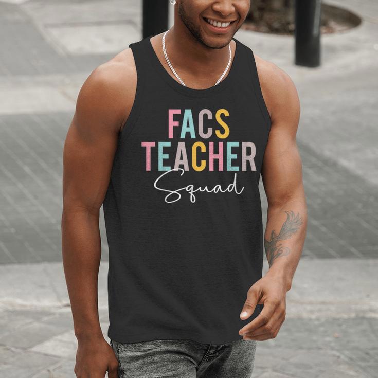 FACS Teacher Squad Colorful Appreciation Day Back To School Men Women Girls Kids Men Tank Top, funny gift