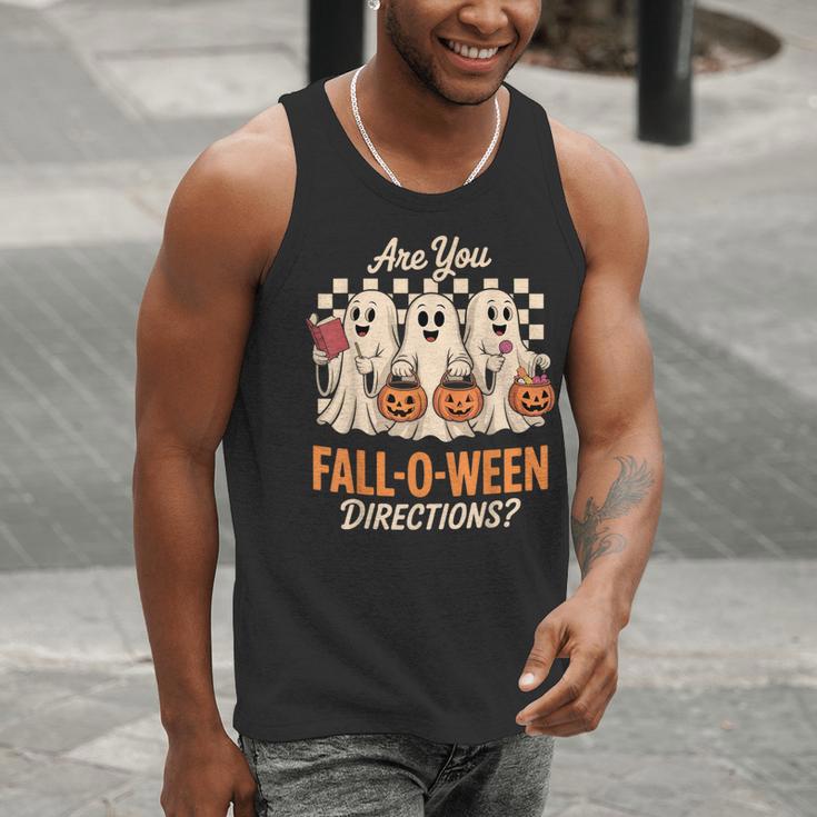 Are You Fall O Ween Directions Teacher Halloween Boo Ghost Men Tank Top, funny gift Are You Fall O Ween Directions Teacher Halloween Boo Ghost Men Tank Top, funny gift