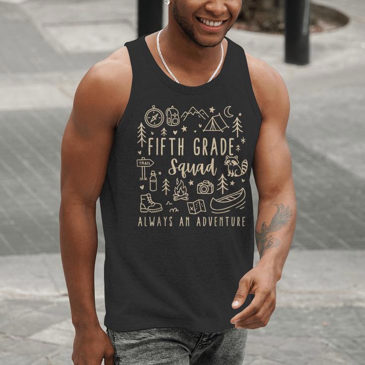 Fifth Grade Squad Adventure Camping 5th Grade Teacher Kids Men Tank Top, funny gift Fifth Grade Squad Adventure Camping 5th Grade Teacher Kids Men Tank Top, funny gift