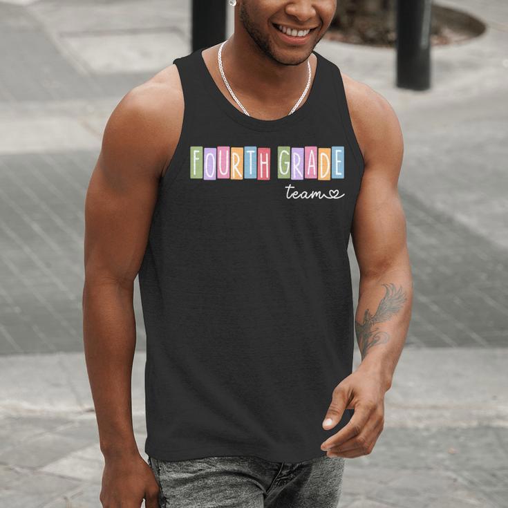Fourth Grade Team 4th Grade Teacher Girls Boys Men Tank Top, 4th Grade Teacher Tank Tops, funny gift