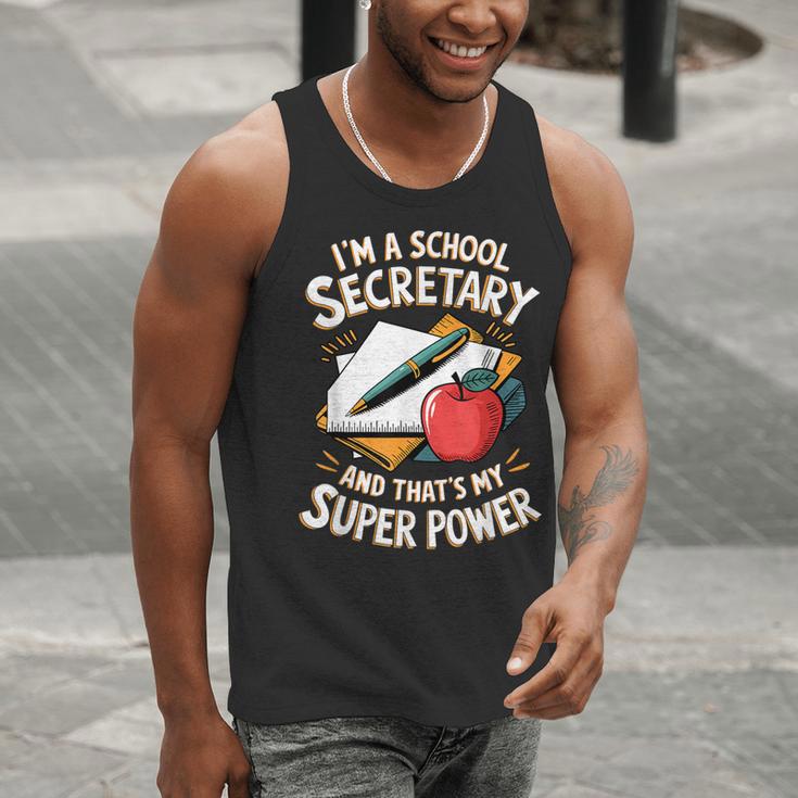 Front Office Teacher Admin Mother I'm A School Secretary Men Tank Top, funny gift Front Office Teacher Admin Mother I'm A School Secretary Men Tank Top, funny gift