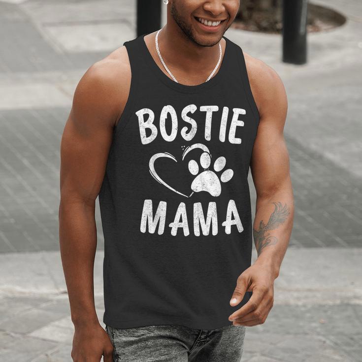 Fun Bostie Mama Dog Lover Apparel Boston Terrier Mom Men Tank Top, Boston Terrier Mom Tank Tops, funny gift