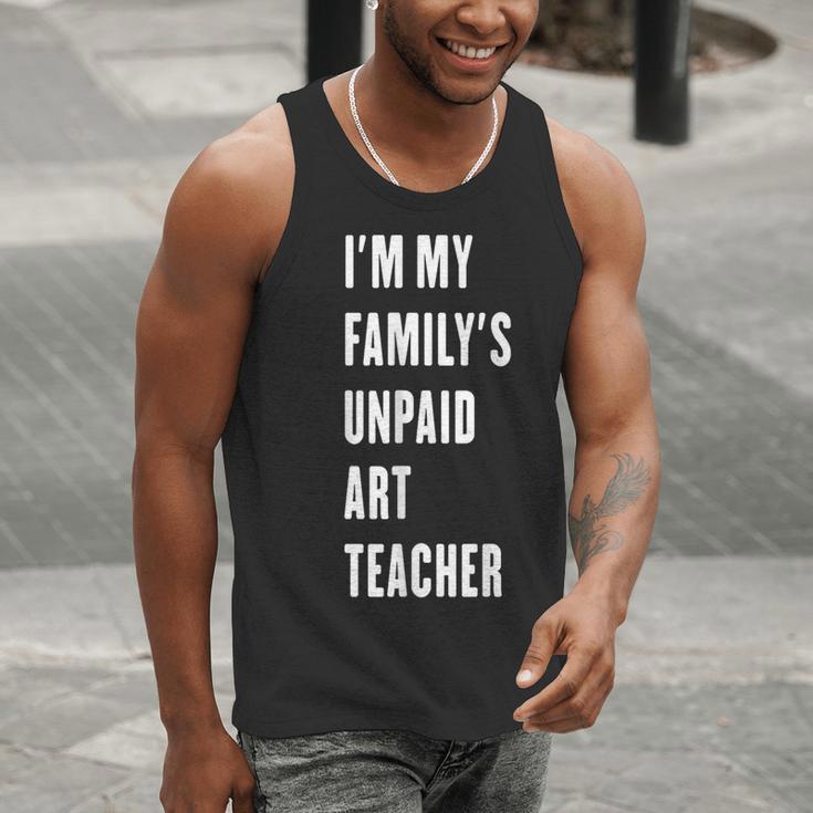 Funny Art Teacher Men Tank Top, funny gift