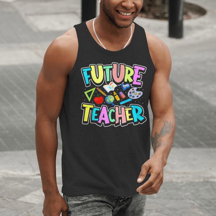 Future Teacher Kid's Career Men Tank Top, Future Teacher Tank Tops, funny gift Future Teacher Kid's Career Men Tank Top, Future Teacher Tank Tops, funny gift