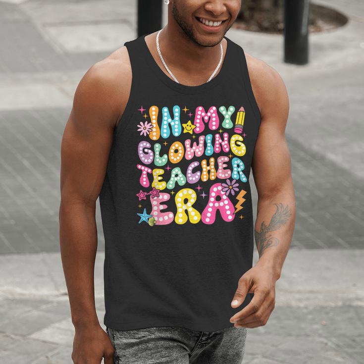 In My Glowing Teacher Era Teaching Back To School Men Tank Top, funny gift In My Glowing Teacher Era Teaching Back To School Men Tank Top, funny gift
