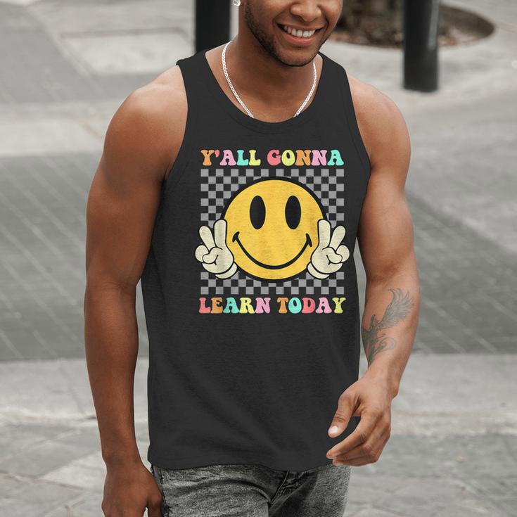 You All Gonna Learn Today Shirt Retro Groovy Teacher Life Men Tank Top, Groovy Teacher Tank Tops, funny gift You All Gonna Learn Today Shirt Retro Groovy Teacher Life Men Tank Top, Groovy Teacher Tank Tops, funny gift