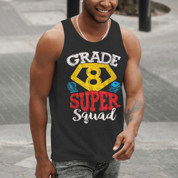 Grade 8 Super Squad Superhero Teacher Team Men Tank Top, Super Teacher Tank Tops, funny gift Grade 8 Super Squad Superhero Teacher Team Men Tank Top, Super Teacher Tank Tops, funny gift